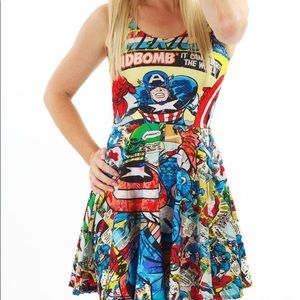 Captain America Comic Book | Living Dead | Dress